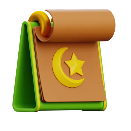 Ramadan-Kalender  3D Icon