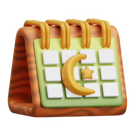 Ramadan-Kalender  3D Icon