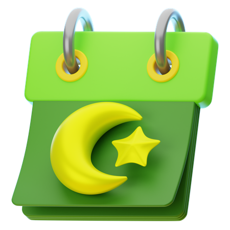 Ramadan-Kalender  3D Icon