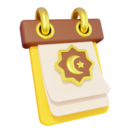 Ramadan-Kalender  3D Icon