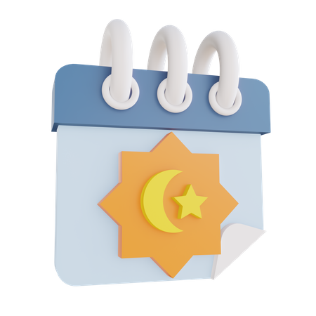 Ramadan-Kalender  3D Icon