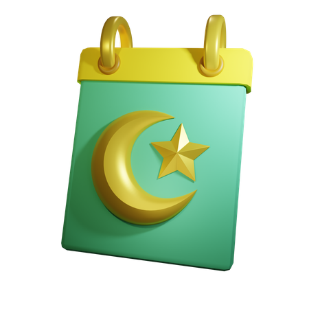 Ramadan-Kalender  3D Icon