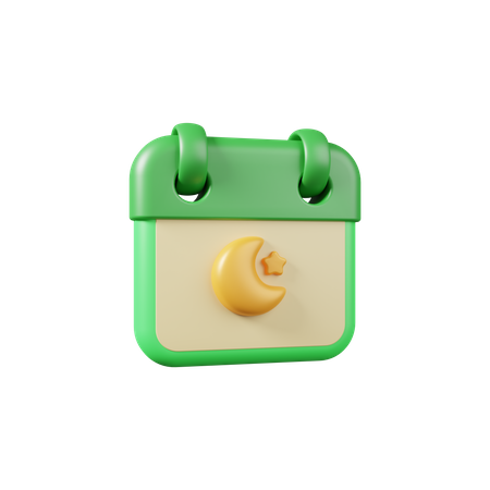 Ramadan-Kalender  3D Icon