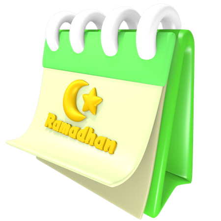 Ramadan-Kalender  3D Icon