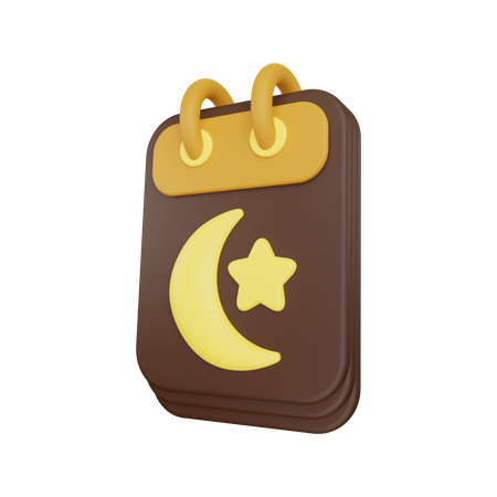 Ramadan-Kalender  3D Icon