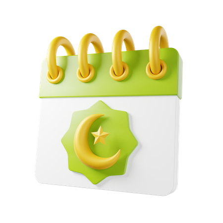 Ramadan-Kalender  3D Icon