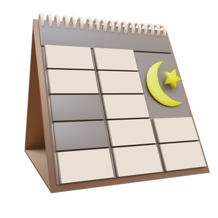 Ramadan-Kalender  3D Icon