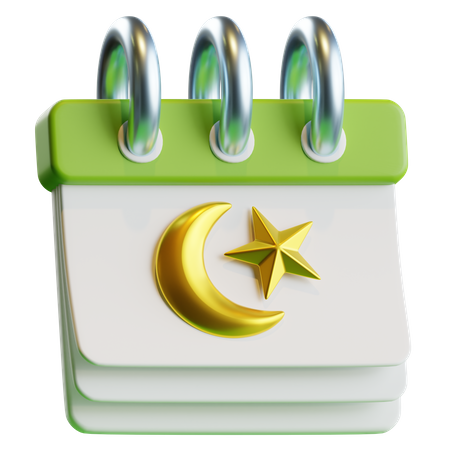 Ramadan-Kalender  3D Icon