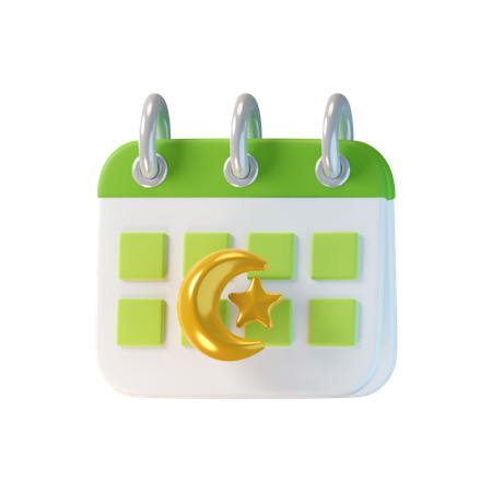 Ramadan-Kalender  3D Icon