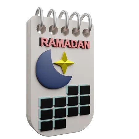 Ramadan-Kalender  3D Icon