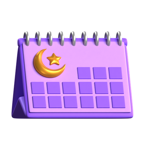 Ramadan-Kalender  3D Icon