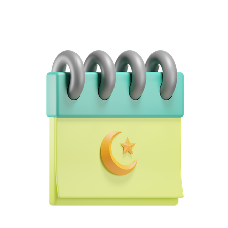 Ramadan-Kalender  3D Icon