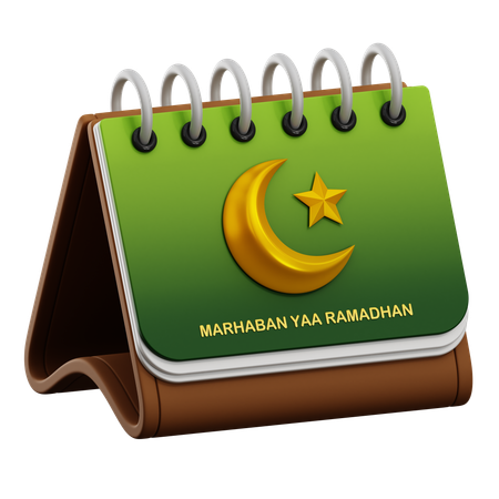 Ramadan-Kalender  3D Icon