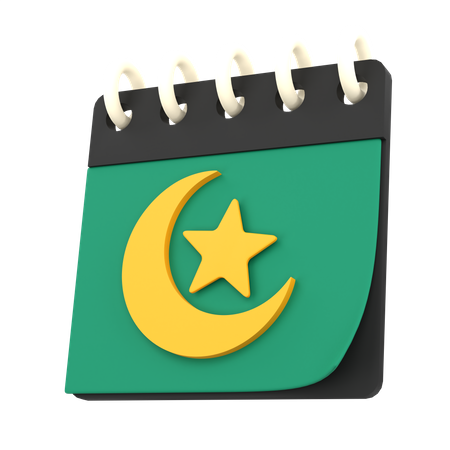 Ramadan-Kalender  3D Icon