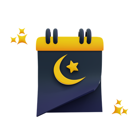 Ramadan-Kalender  3D Icon