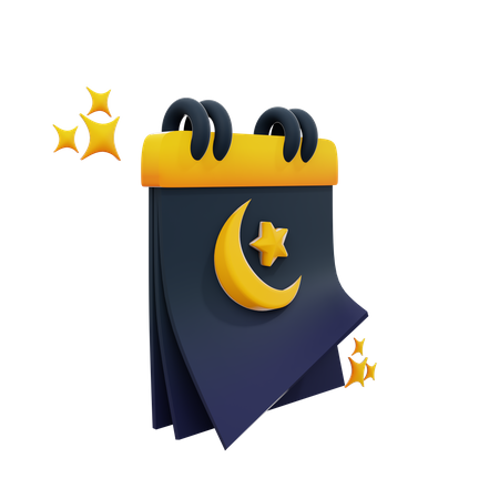 Ramadan-Kalender  3D Icon