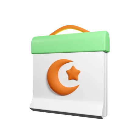 Ramadan-Kalender  3D Icon