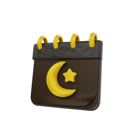 Ramadan-Kalender  3D Icon