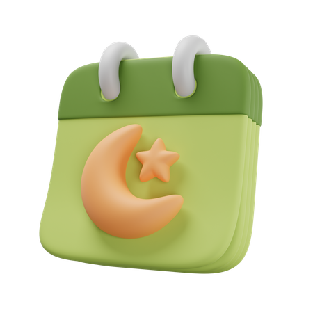 Ramadan-Kalender  3D Icon