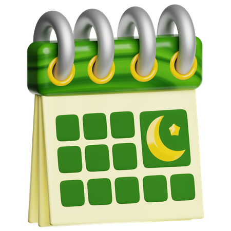 Ramadan-Kalender  3D Icon