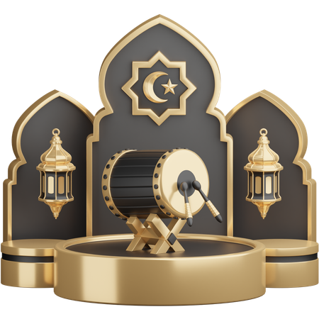 Ramadã Kareem  3D Icon