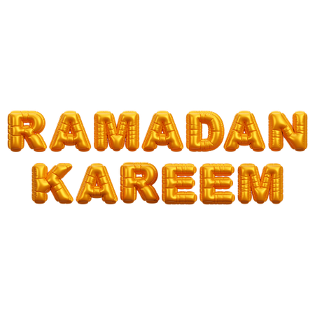 Ramadan Kareem  3D Icon