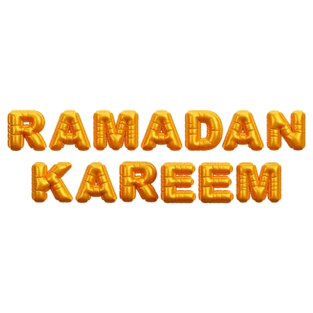 Ramadan Kareem  3D Icon