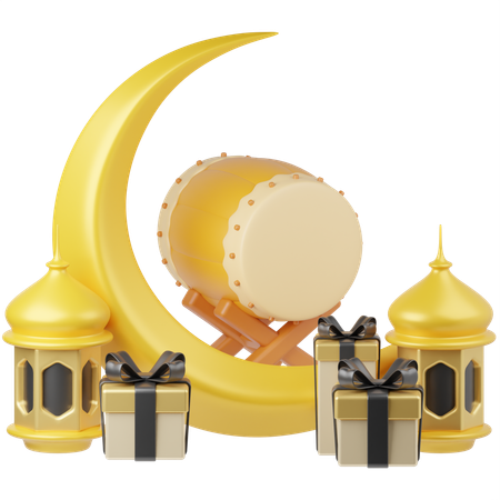 Ramadan Kareem  3D Icon
