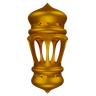 ramadan lamp 3d illustration