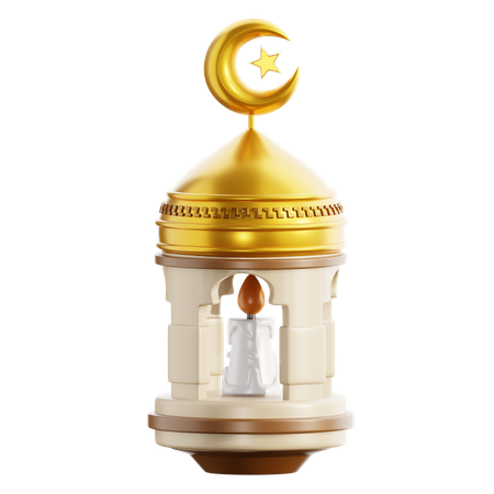 Ramadan Lantern  3D Icon
