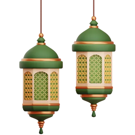 Ramadan lantern  3D Icon