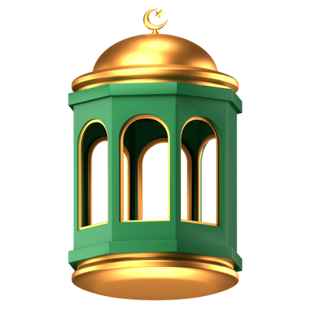 Ramadan Lantern  3D Icon