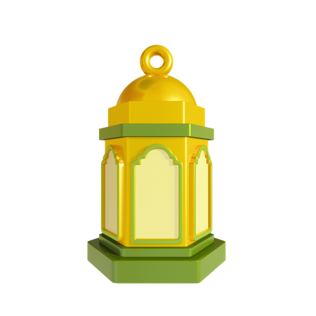 Ramadan Lantern  3D Icon