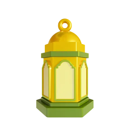 Ramadan Lantern  3D Icon