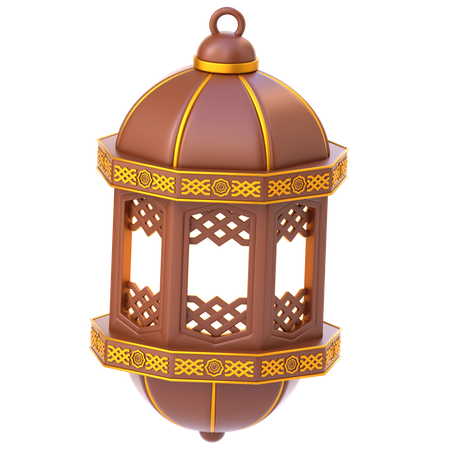 Ramadan Lantern  3D Icon