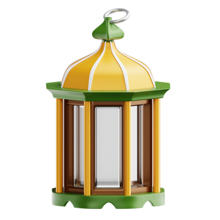 Ramadan Lantern  3D Icon