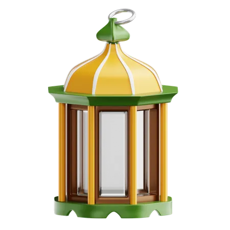 Ramadan Lantern  3D Icon