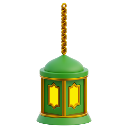 Ramadan Lantern  3D Icon