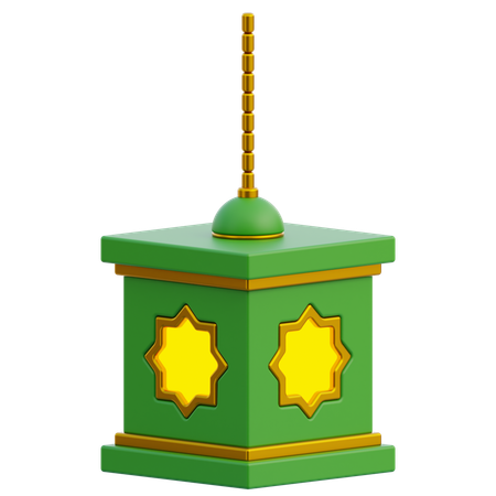 Ramadan Lantern  3D Icon
