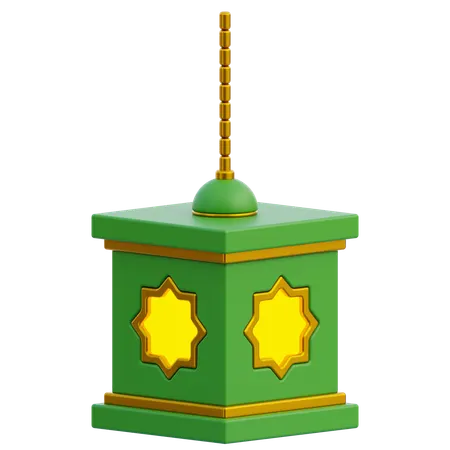 Ramadan Lantern  3D Icon