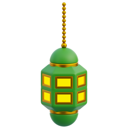 Ramadan Lantern  3D Icon