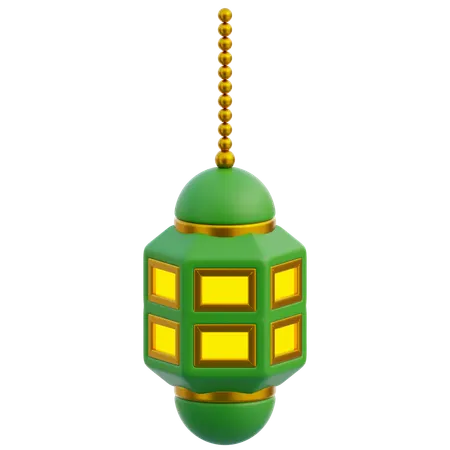 Ramadan Lantern  3D Icon