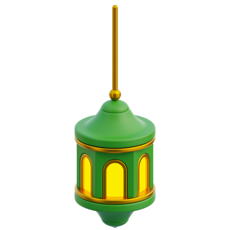 Ramadan Lantern  3D Icon