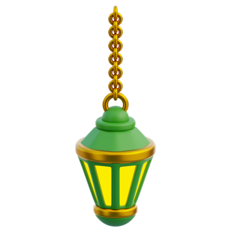 Ramadan Lantern  3D Icon