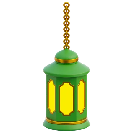 Ramadan Lantern  3D Icon