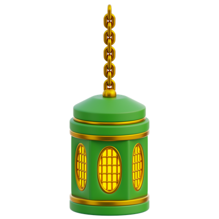 Ramadan Lantern  3D Icon