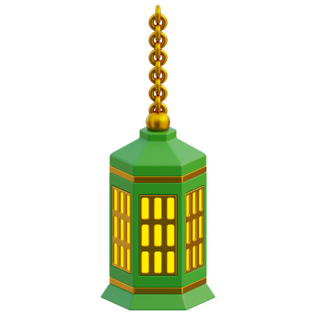 Ramadan Lantern  3D Icon