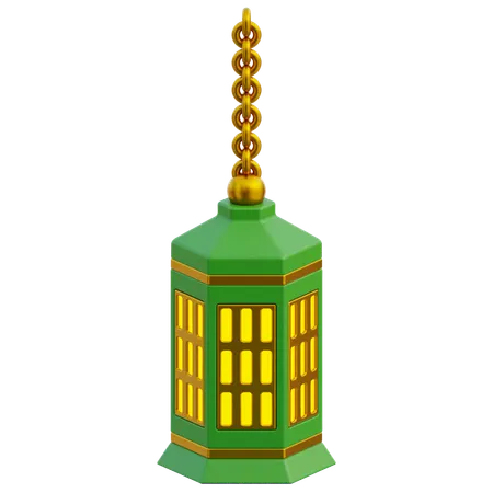Ramadan Lantern  3D Icon