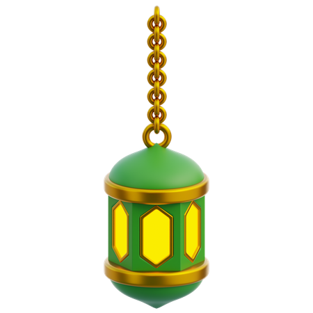 Ramadan Lantern  3D Icon