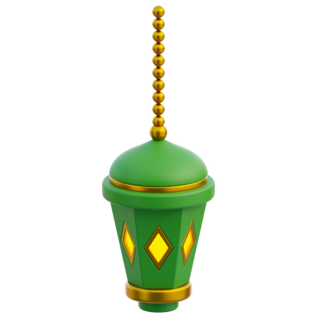Ramadan Lantern  3D Icon